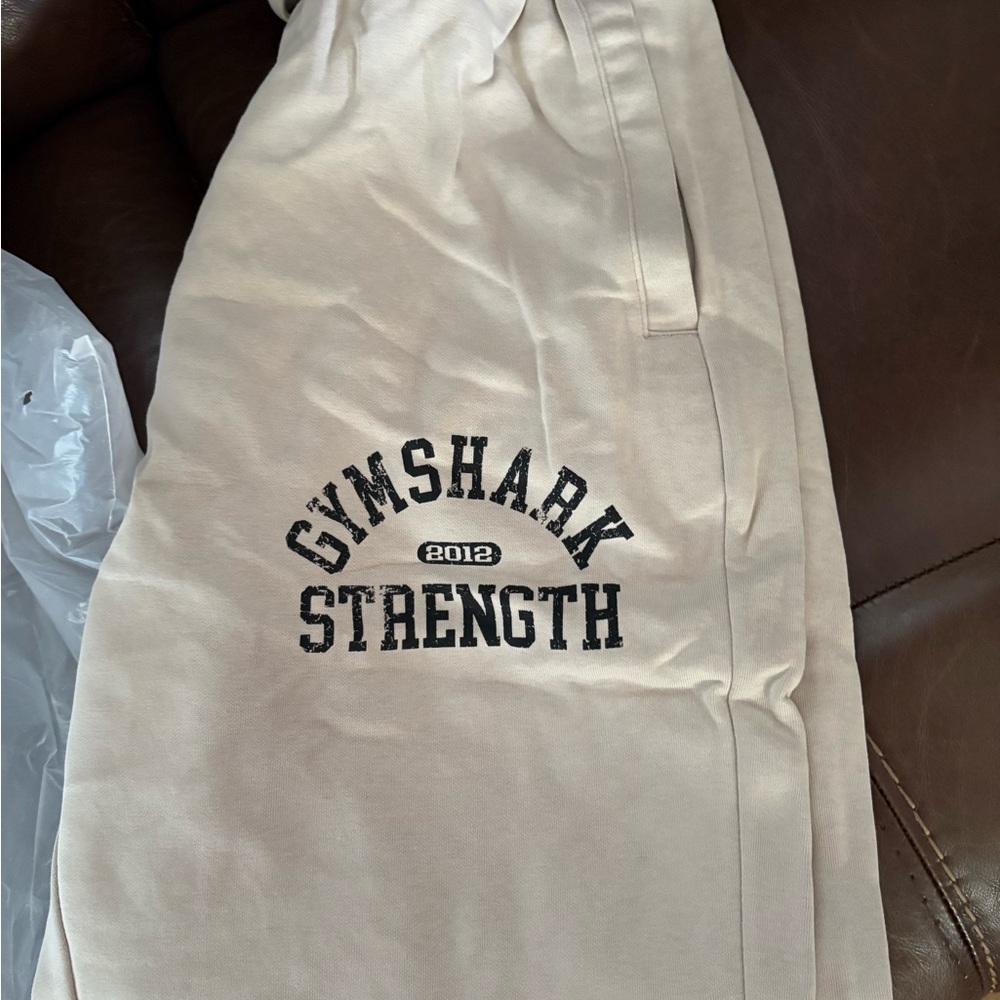 Gymshark Men's Beige Joggers